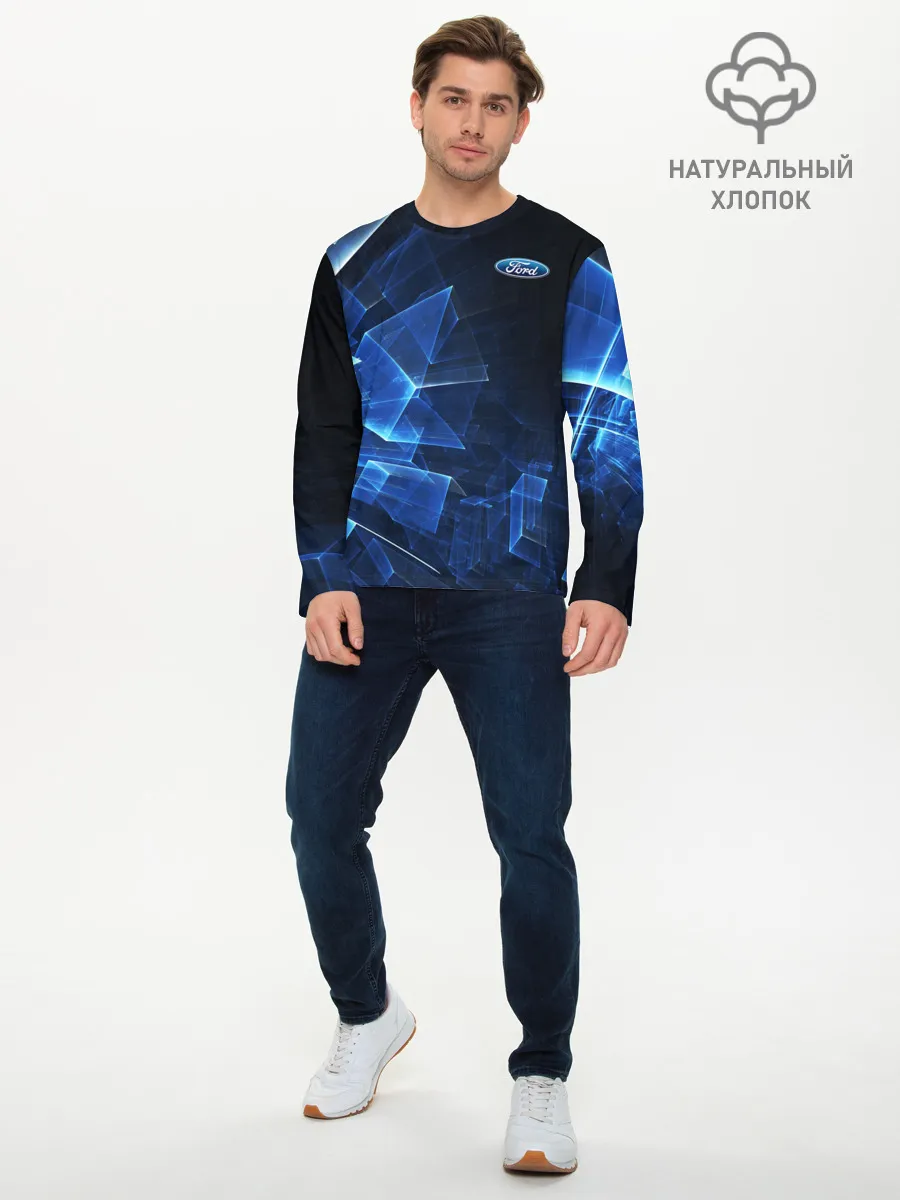 Мужской лонгслив базовый / Ford