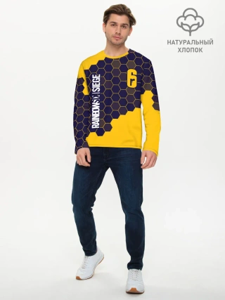 Мужской лонгслив базовый / RAINBOW SIX SIEGE / РАДУГА 6