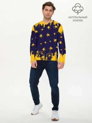 Мужской лонгслив базовый / ЪУЪ СЪУКА