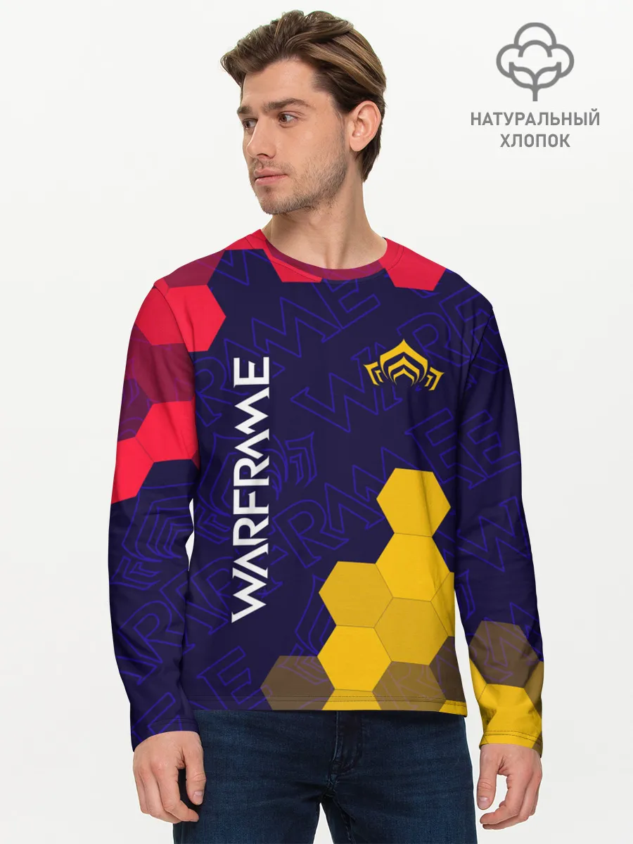 Мужской лонгслив базовый / WARFRAME / ВАРФРЕЙМ
