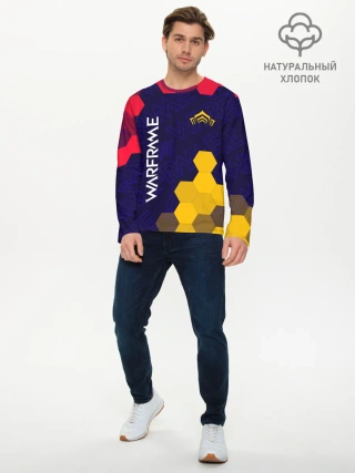 Мужской лонгслив базовый / WARFRAME / ВАРФРЕЙМ