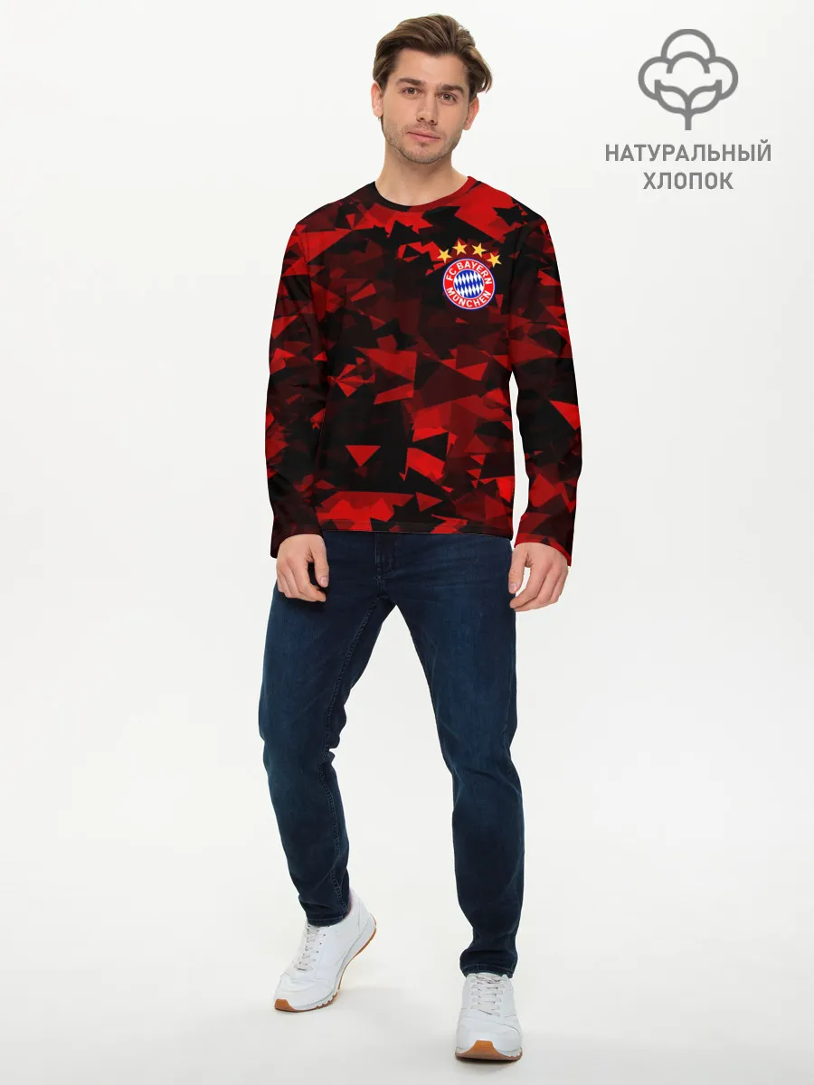 Мужской лонгслив базовый / Bayern | Бавария