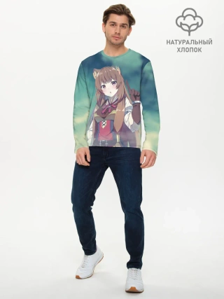 Мужской лонгслив базовый / Рафталия