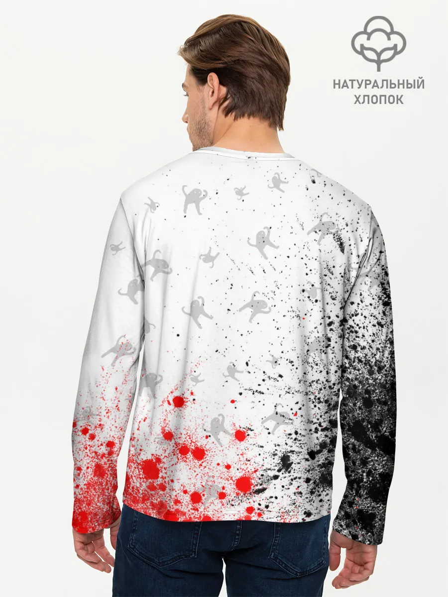 Мужской лонгслив базовый / ЪУЪ СЪУКА