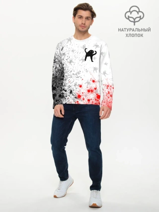 Мужской лонгслив базовый / ЪУЪ СЪУКА