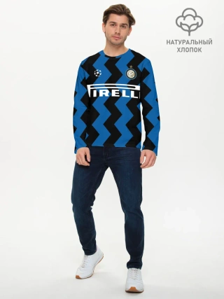 Мужской лонгслив базовый / Inter | Home Jersey