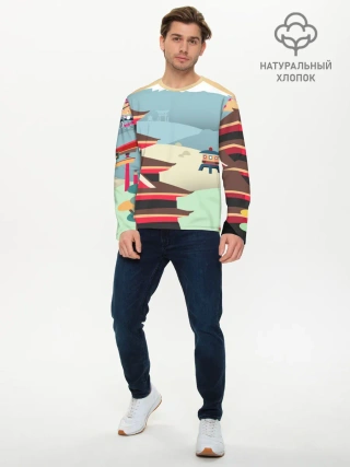 Мужской лонгслив базовый / Tokyo