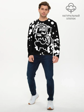 Мужской лонгслив базовый / Five Nights at Freddy