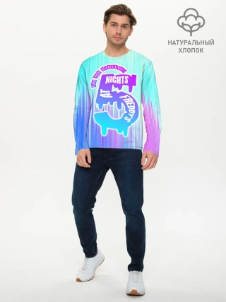 Мужской лонгслив базовый / Five Nights at Freddy