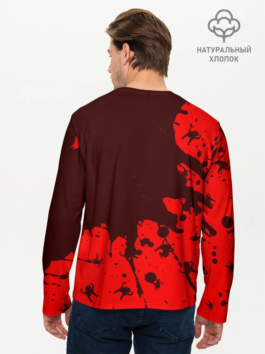 Мужской лонгслив базовый / ЪУЪ СЪУКА