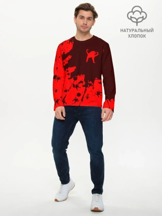 Мужской лонгслив базовый / ЪУЪ СЪУКА