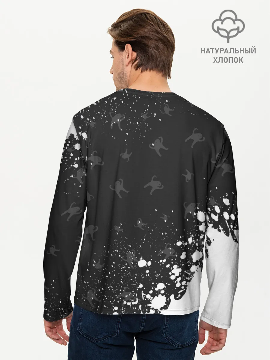 Мужской лонгслив базовый / ЪУЪ СЪУКА