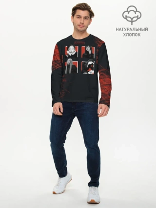 Мужской лонгслив базовый / BLACKPINK