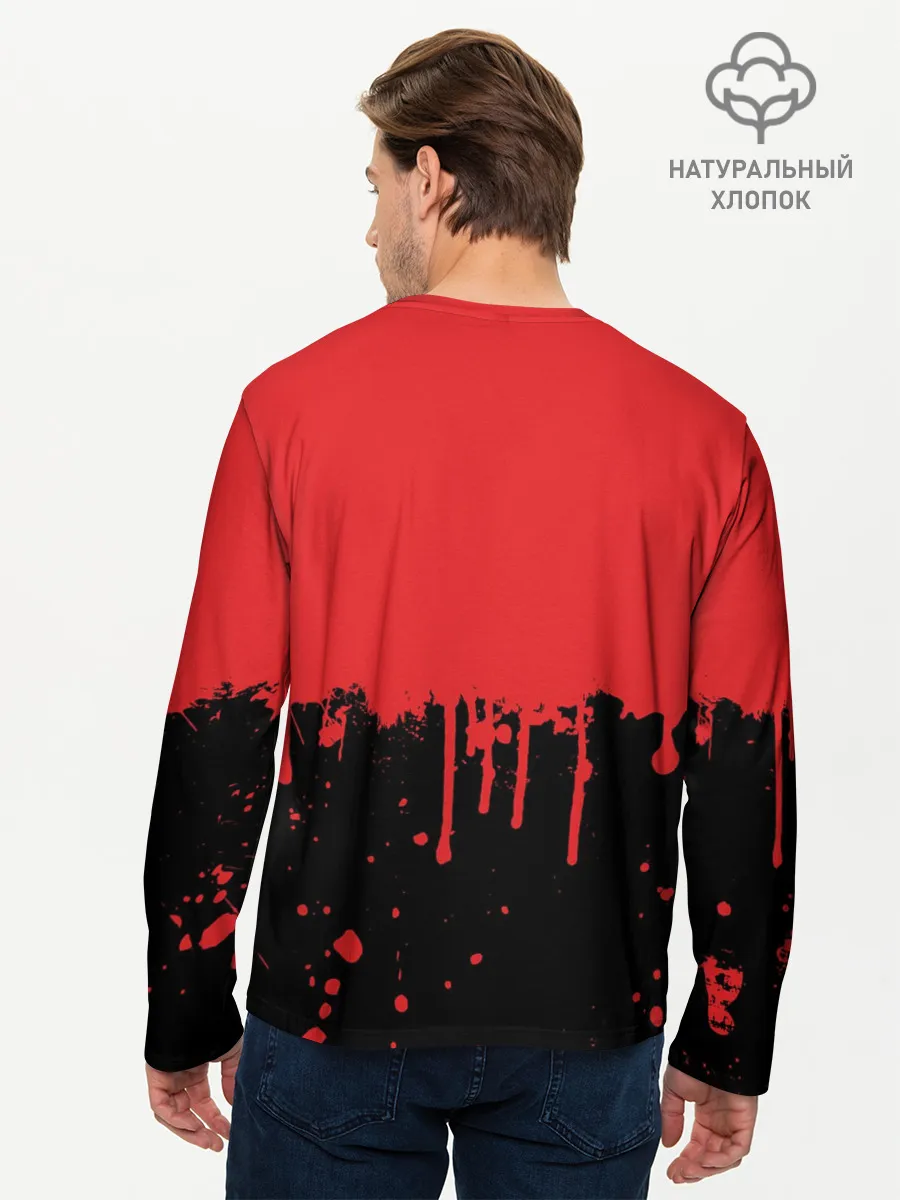 Мужской лонгслив базовый / ROBLOX PIGGY - СВИНКА ПИГГИ