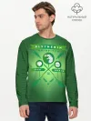 Мужской лонгслив базовый / Slytherin Quidditch Team