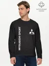 Мужской лонгслив базовый / MITSUBISHI