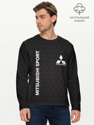 Мужской лонгслив базовый / MITSUBISHI