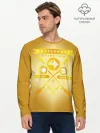 Мужской лонгслив базовый / Hufflepuff Quidditch Team