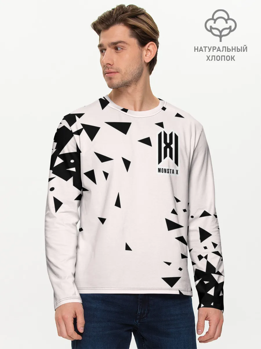Мужской лонгслив базовый / Monsta X