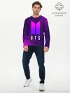 Мужской лонгслив базовый / BTS / БТС