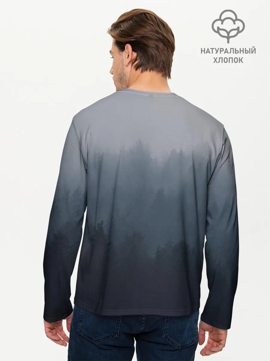 Мужской лонгслив базовый / BTS Forest