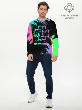 Мужской лонгслив базовый / RAMMSTEIN