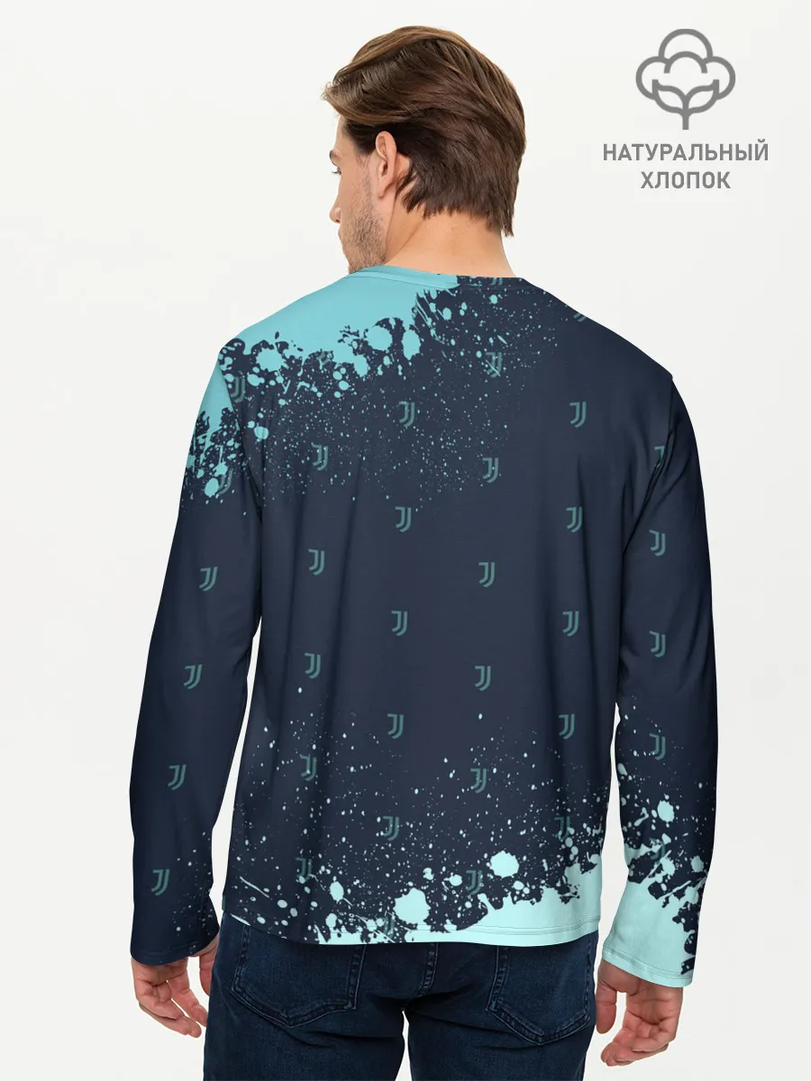 Мужской лонгслив базовый / JUVENTUS / ЮВЕНТУС