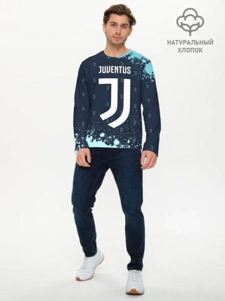Мужской лонгслив базовый / JUVENTUS / ЮВЕНТУС