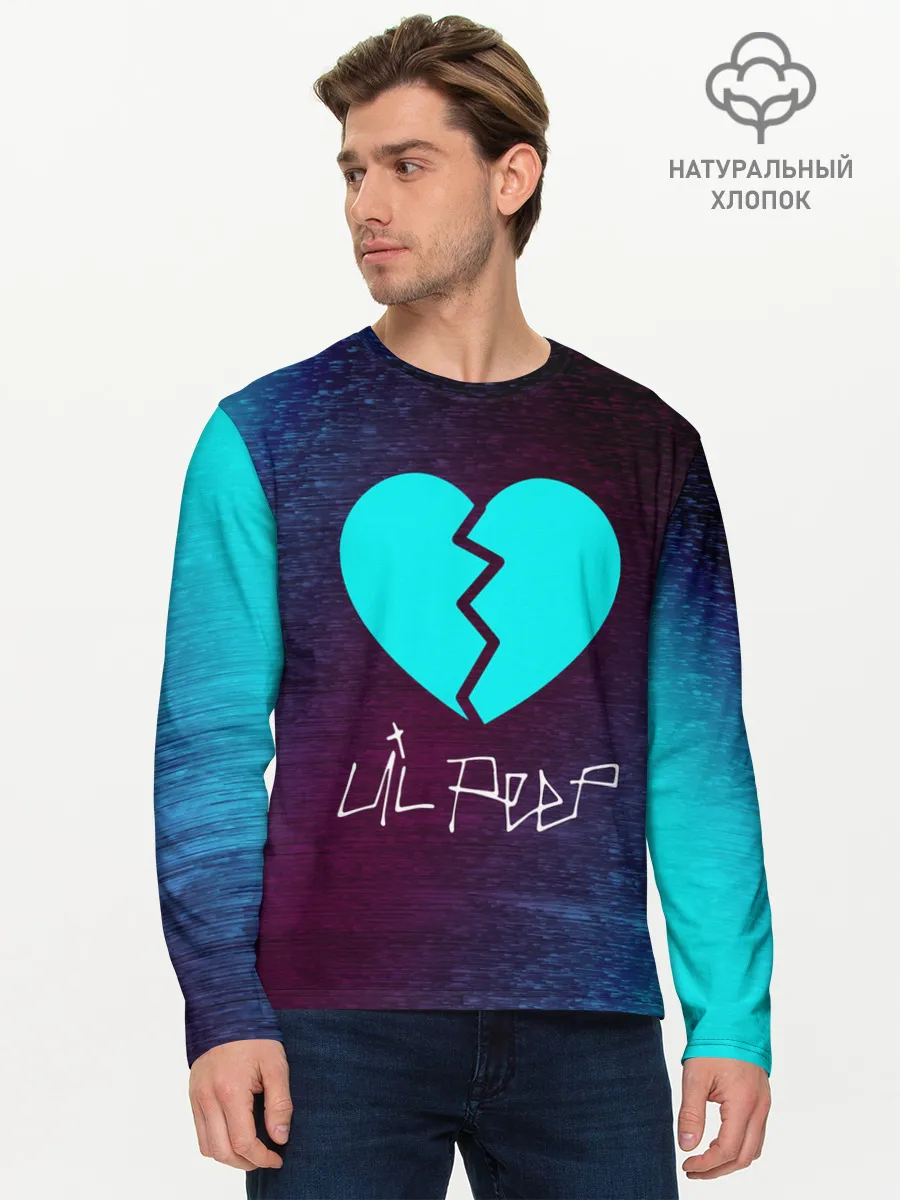 Мужской лонгслив базовый / LIL PEEP / ЛИЛ ПИП