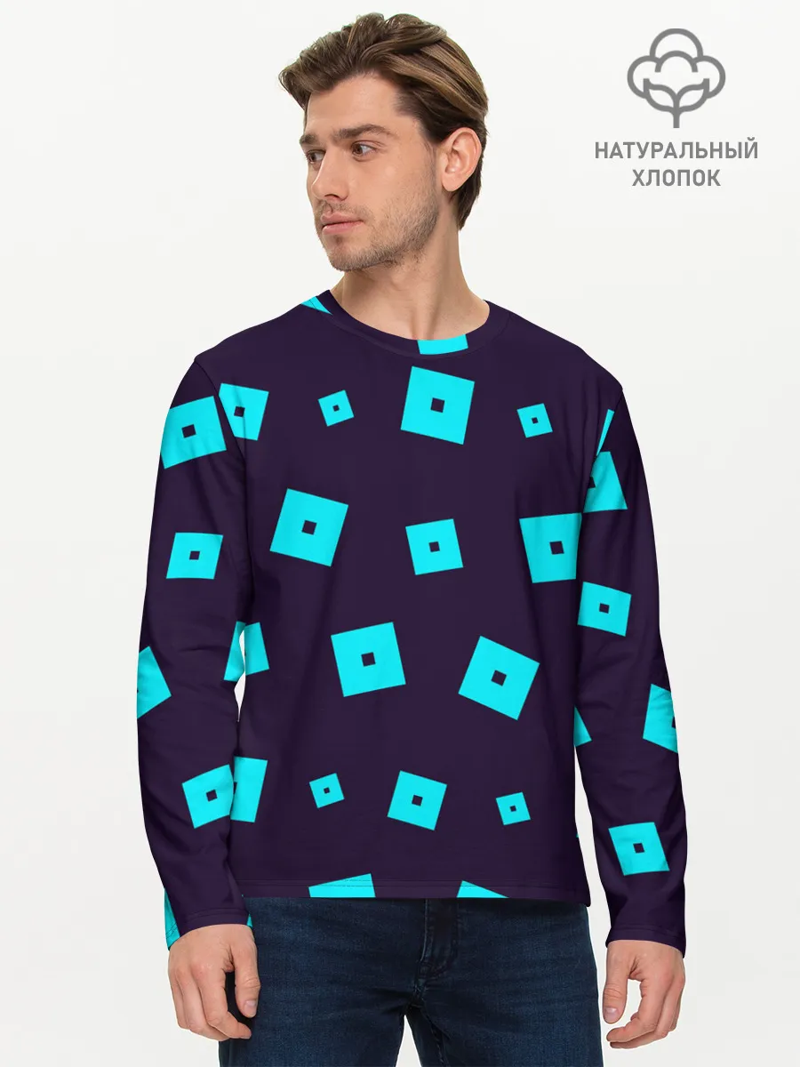 Мужской лонгслив базовый / ROBLOX / РОБЛОКС