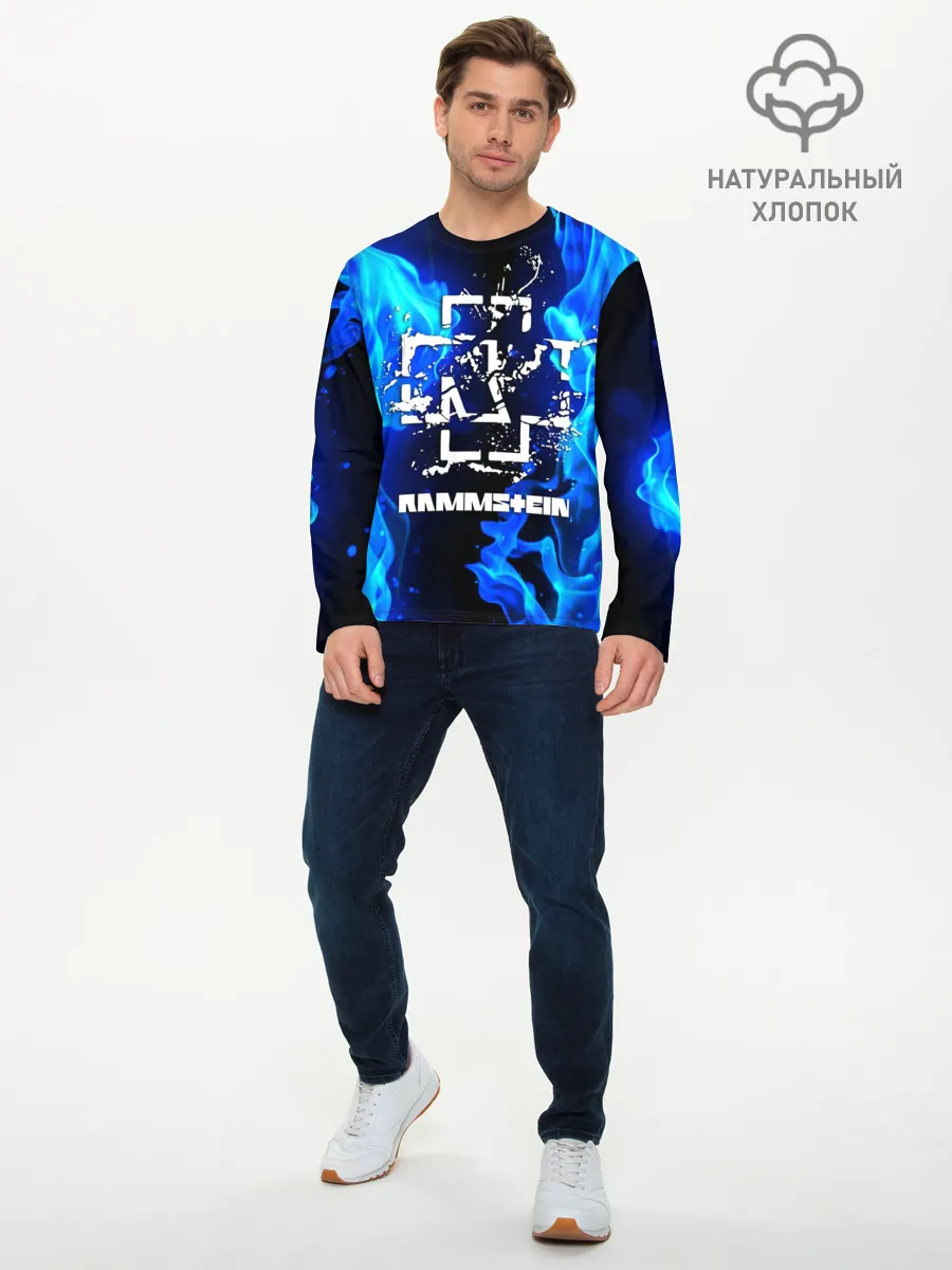 Мужской лонгслив базовый / RAMMSTEIN