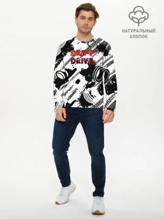 Мужской лонгслив базовый / Drift