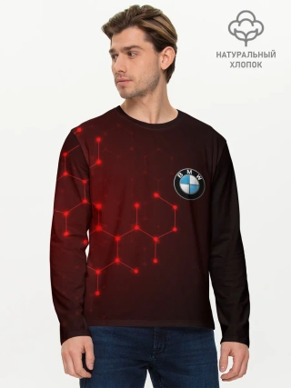 Мужской лонгслив базовый / BMW