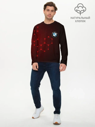 Мужской лонгслив базовый / BMW