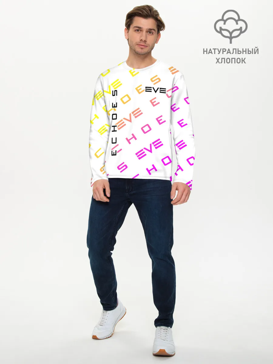Мужской лонгслив базовый / EVE ECHOES / ИВ ЭХО