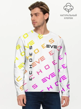 Мужской лонгслив базовый / EVE ECHOES / ИВ ЭХО