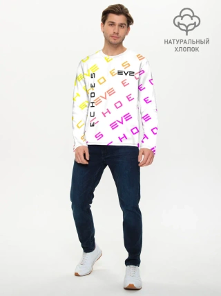 Мужской лонгслив базовый / EVE ECHOES / ИВ ЭХО