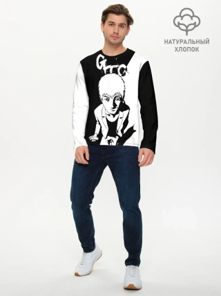 Мужской лонгслив базовый / Onizuka oldschool anime