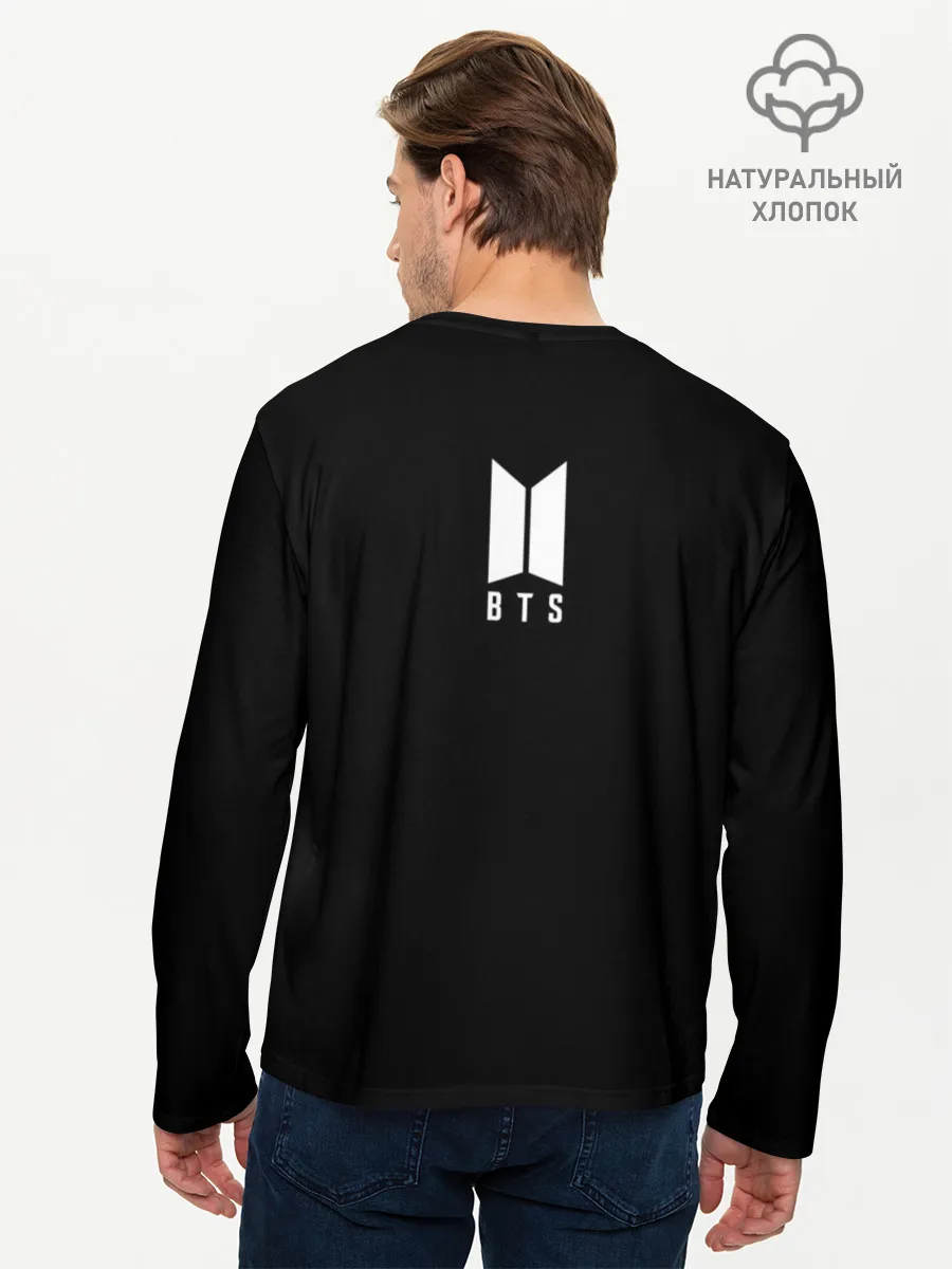 Мужской лонгслив базовый / BTS