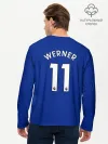 Мужской лонгслив базовый / Челси форма Werner 20-21