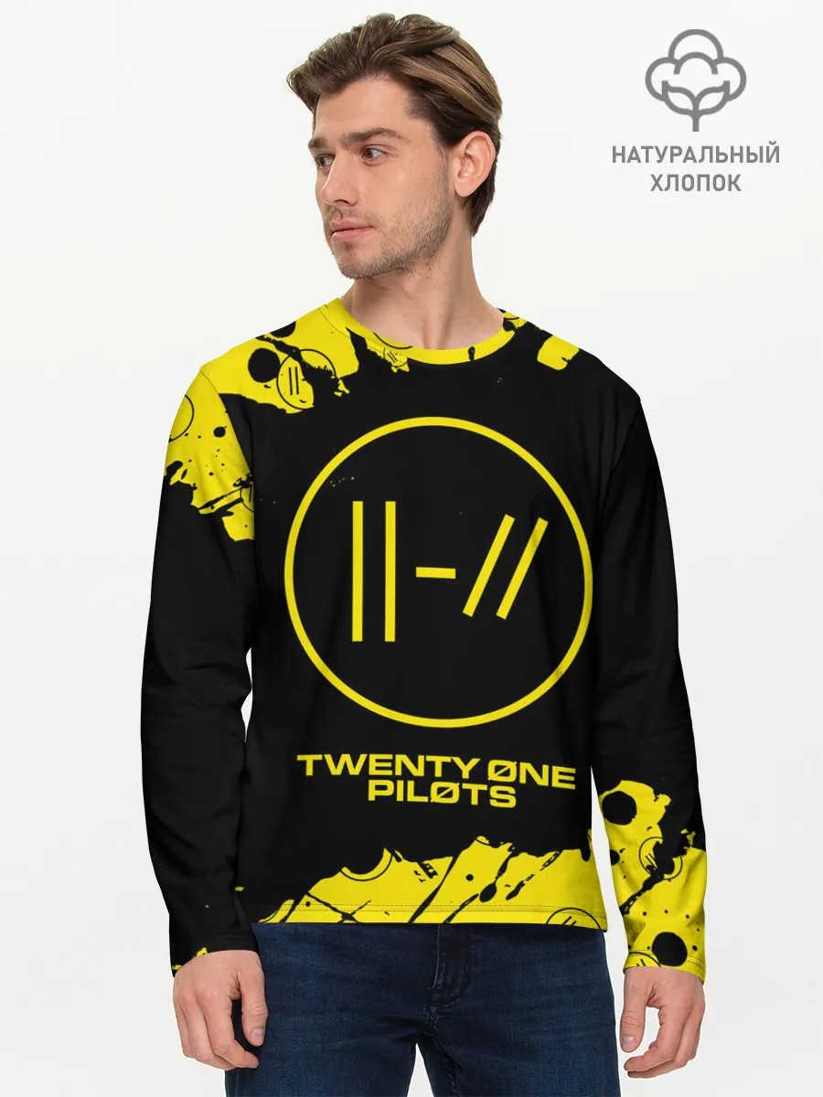 Мужской лонгслив базовый / TWENTY ONE PILOTS / 21 PILOTS