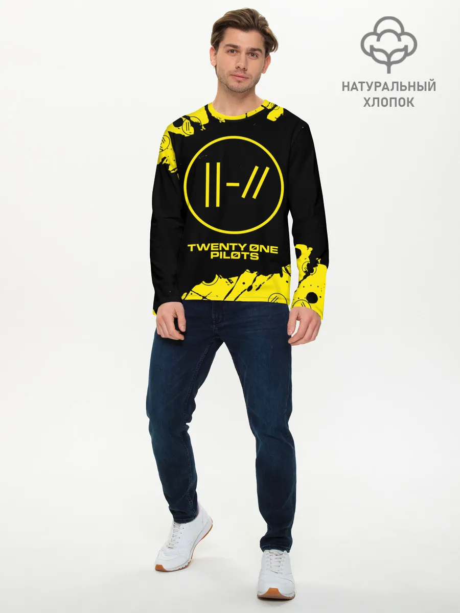 Мужской лонгслив базовый / TWENTY ONE PILOTS / 21 PILOTS