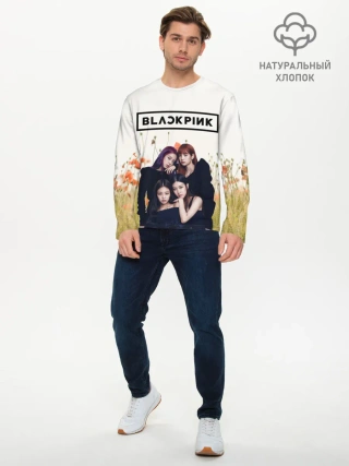Мужской лонгслив базовый / BlackPink