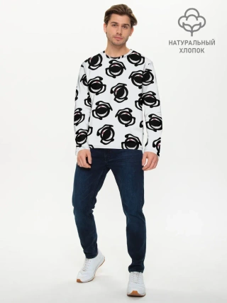 Мужской лонгслив базовый / Гомункулы