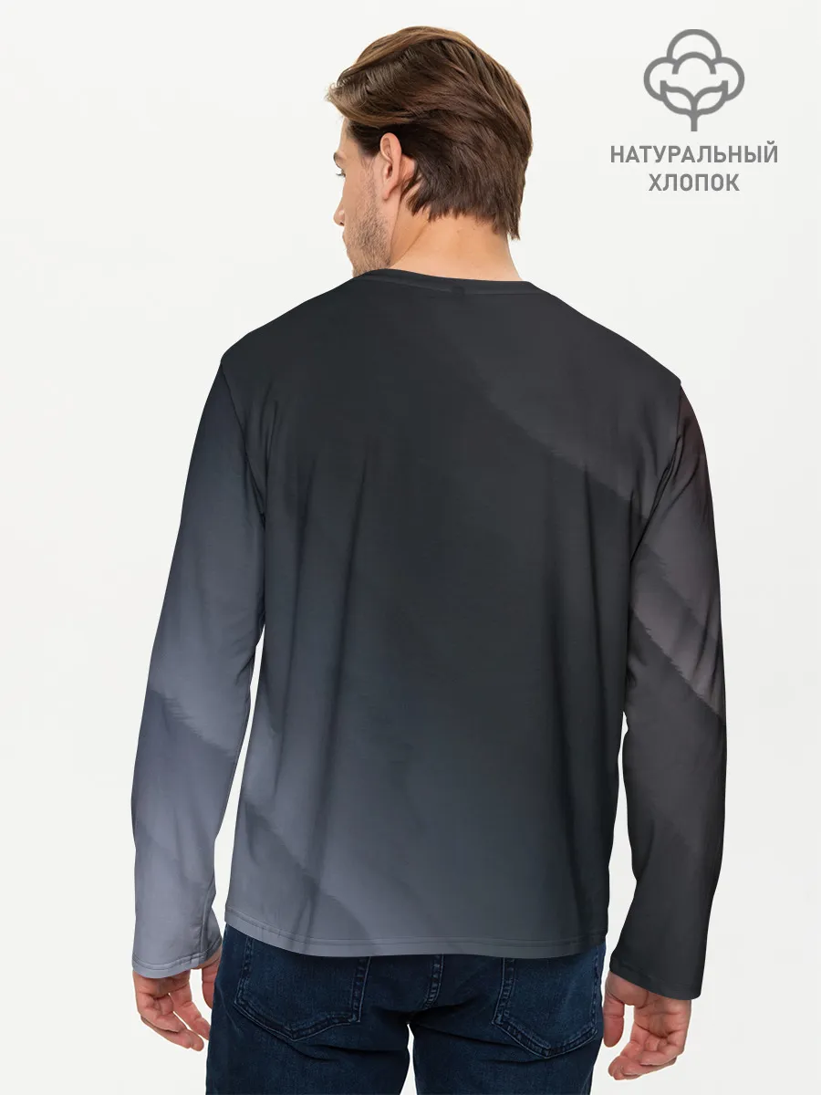 Мужской лонгслив базовый / MERCEDES / МЕРСЕДЕС