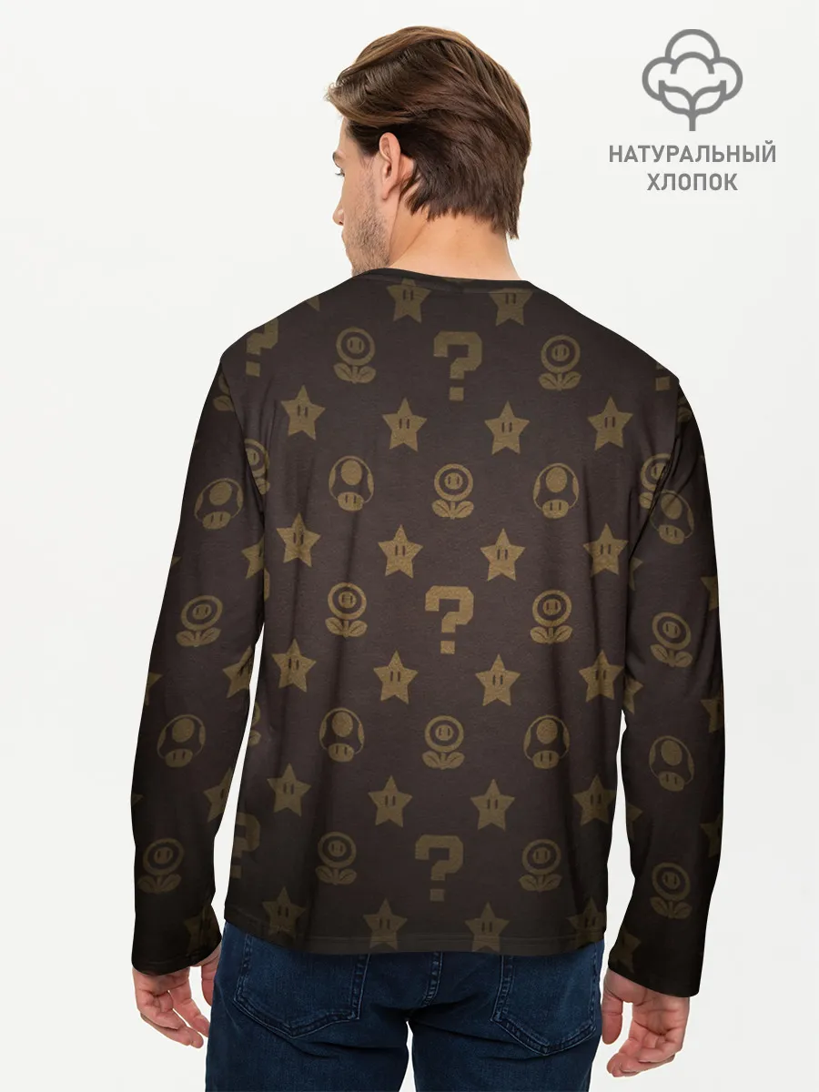 Мужской лонгслив базовый / mario