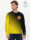 Мужской лонгслив базовый / BARCELONA / БАРСЕЛОНА