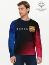 Мужской лонгслив базовый / BARCELONA / БАРСЕЛОНА