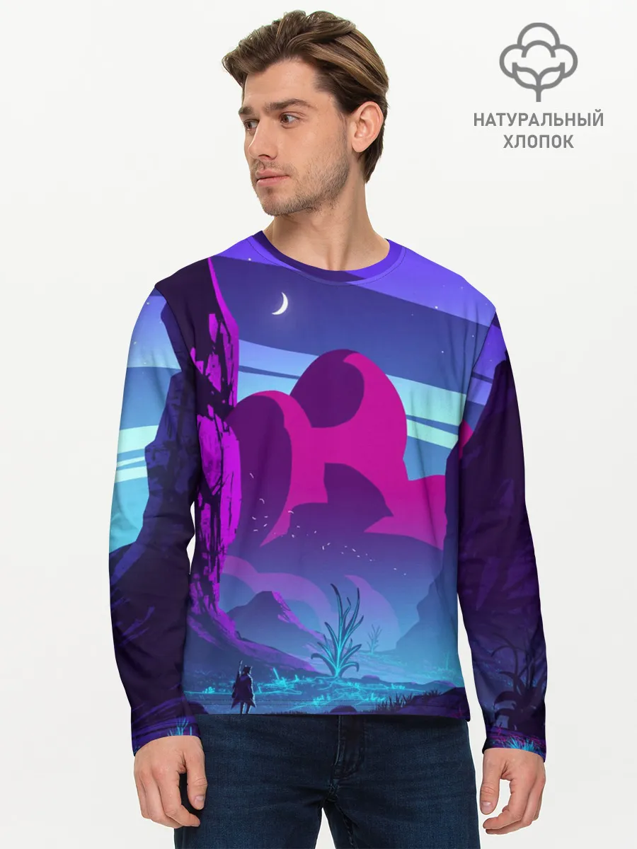 Мужской лонгслив базовый / Фентези