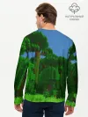 Мужской лонгслив базовый / minecraft